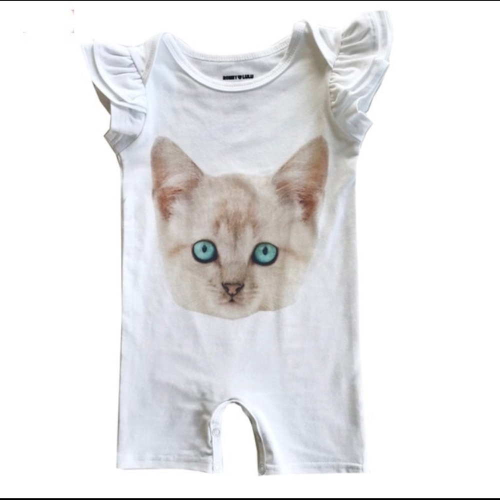 Romey Loves Lulu kitten romper